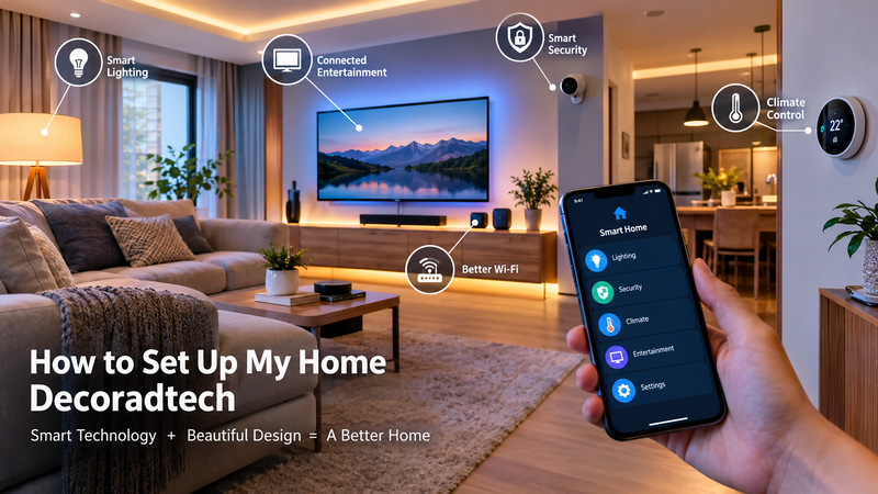 How to Set Up My Home Decoradtech